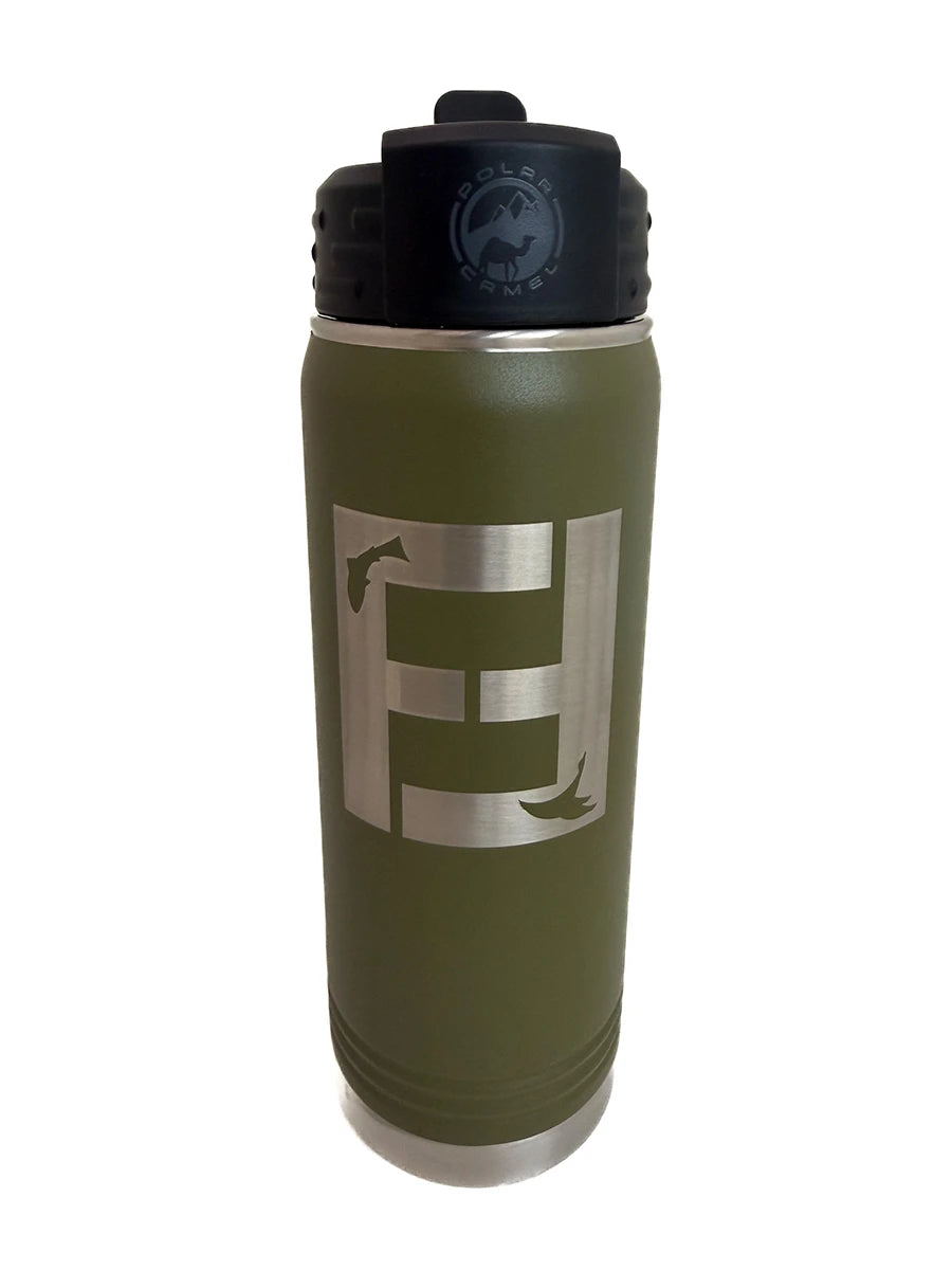 Fins and Feathers GS Icon Logo 20 oz. Water Bottle