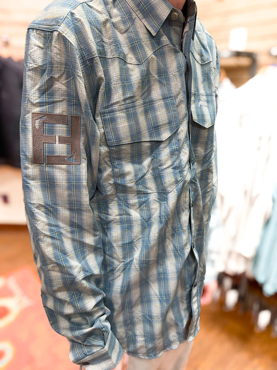 Simms Big Sky Longsleeve Shirt - FFGS Logo